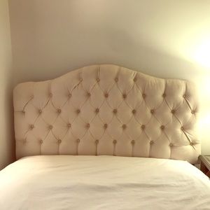 Beautiful tufted headboard